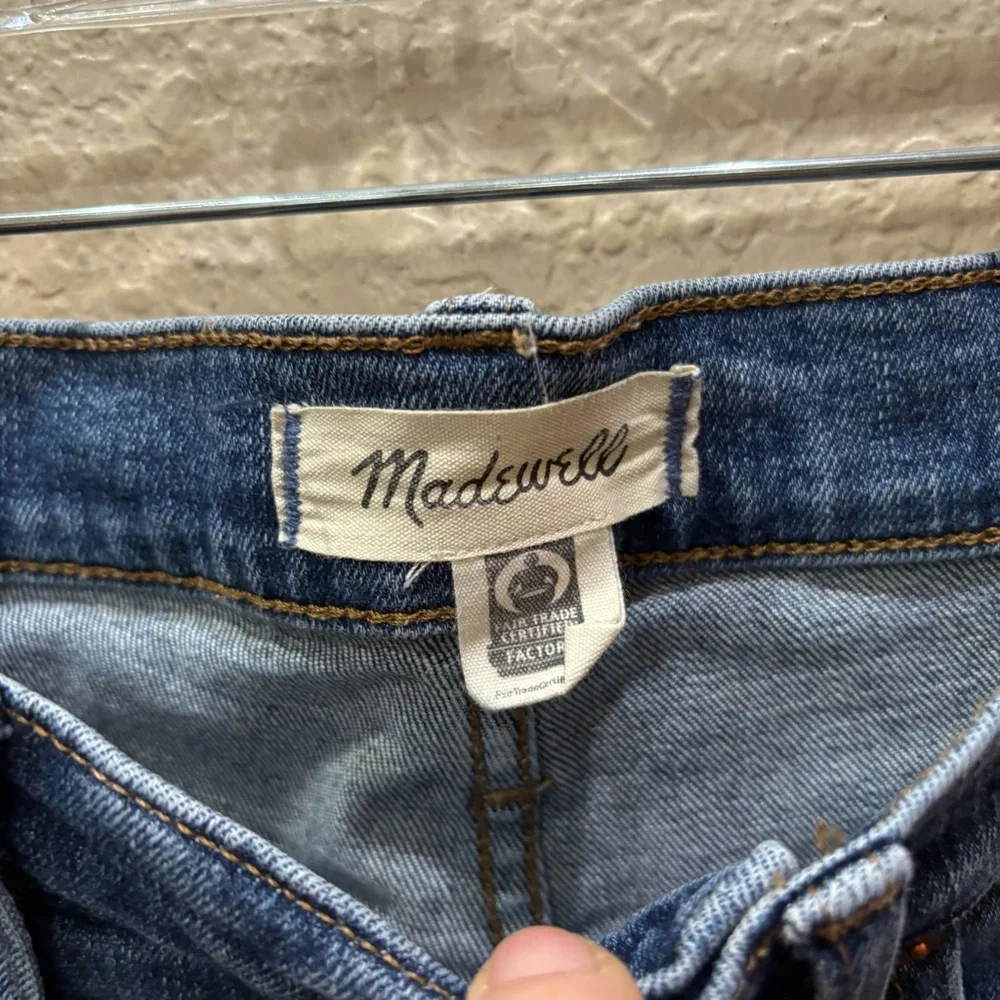 Madewell Vintage Cali Demi-Boot Subtle Flare Jeans 27 Tall - Picture 5 of 10